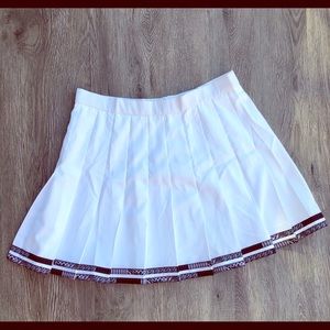 Lily’s of Beverly Hills White Pleated Skirt